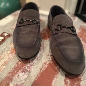 Gray suede Men’s Shoes